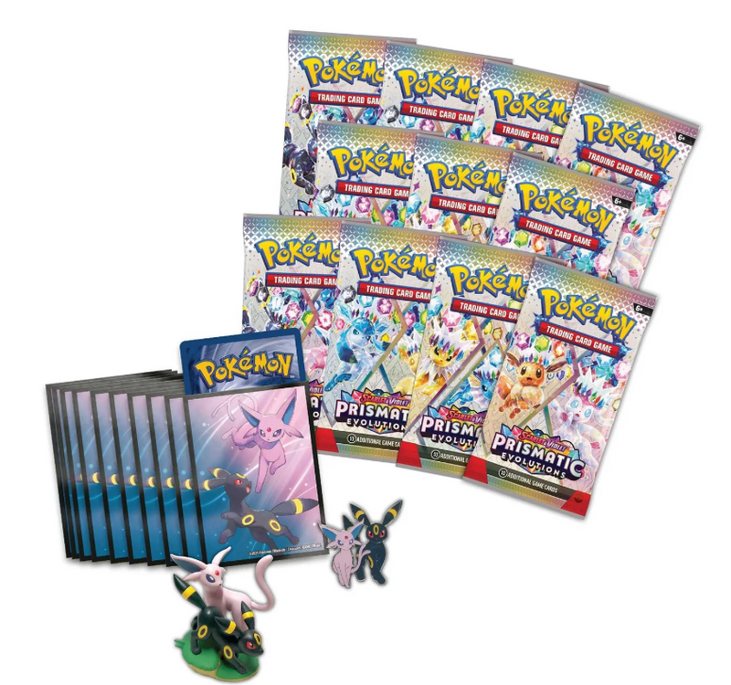 Pokémon TCG: Scarlet & Violet 8.5 Prismatic Evolutions - Premium Figure Collection
