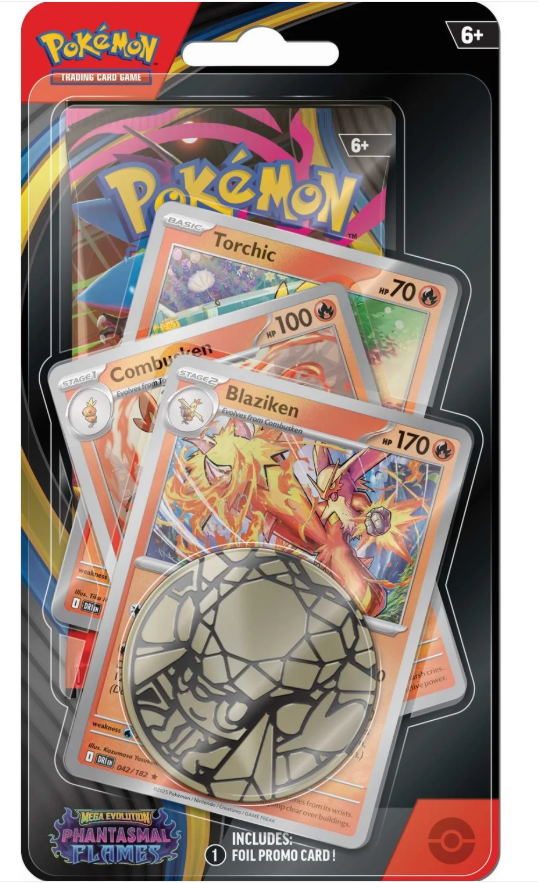 Pokémon TCG: Mega Evolution Phantasmal Flames - Premium Checklane (one of each)