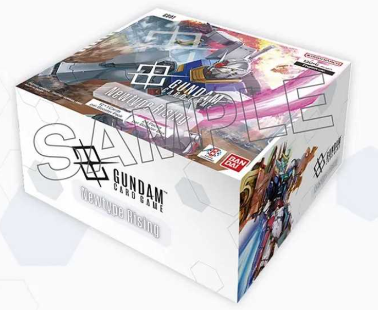 Gundam Card Game Booster Box GD01 Newtype Rising