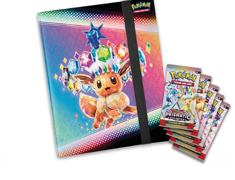 Pokemon - Scarlet & Violet - Prismatic Evolutions - Binder Collection Box