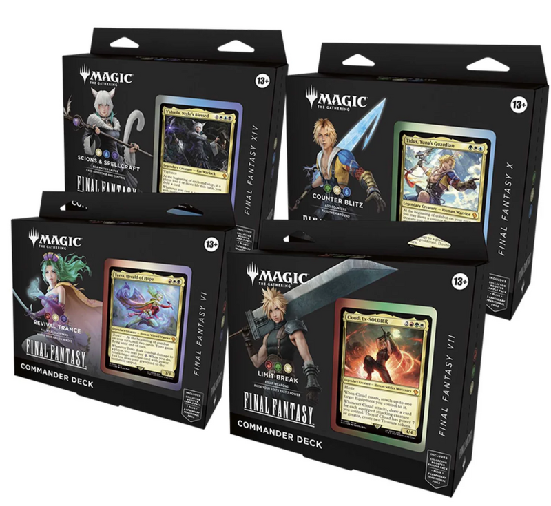Magic: The Gathering: Final Fantasy Commander Deck (choose your deck)