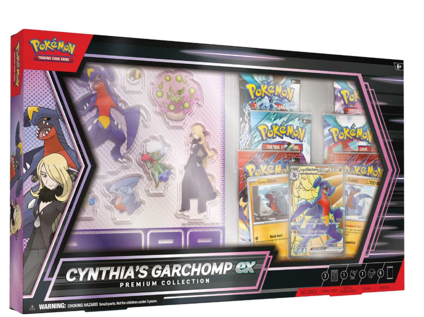Pokémon TCG: Cynthia's Garchomp ex Premium Collection