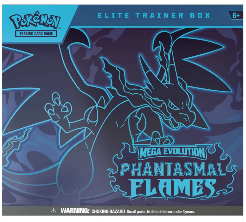 Pokémon TCG: Mega Evolution Phantasmal Flames - Elite Trainer Box