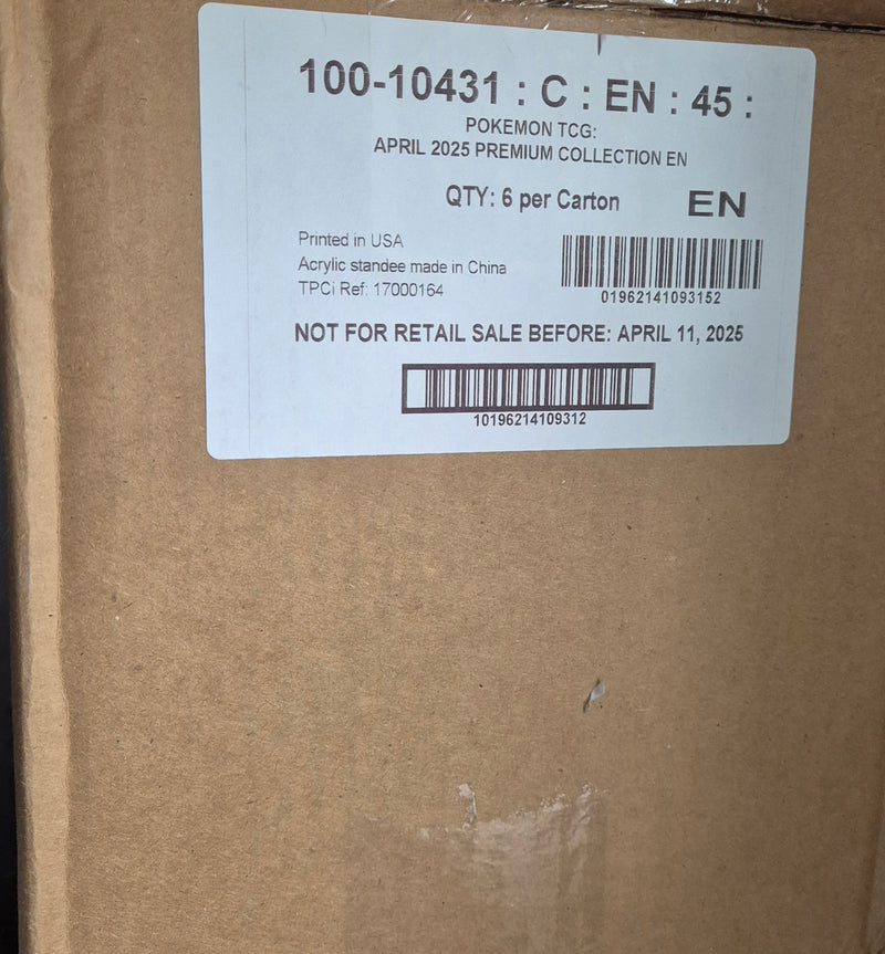 Pokémon TCG: Iono’s Bellibolt ex Premium Collection Box Sealed Case