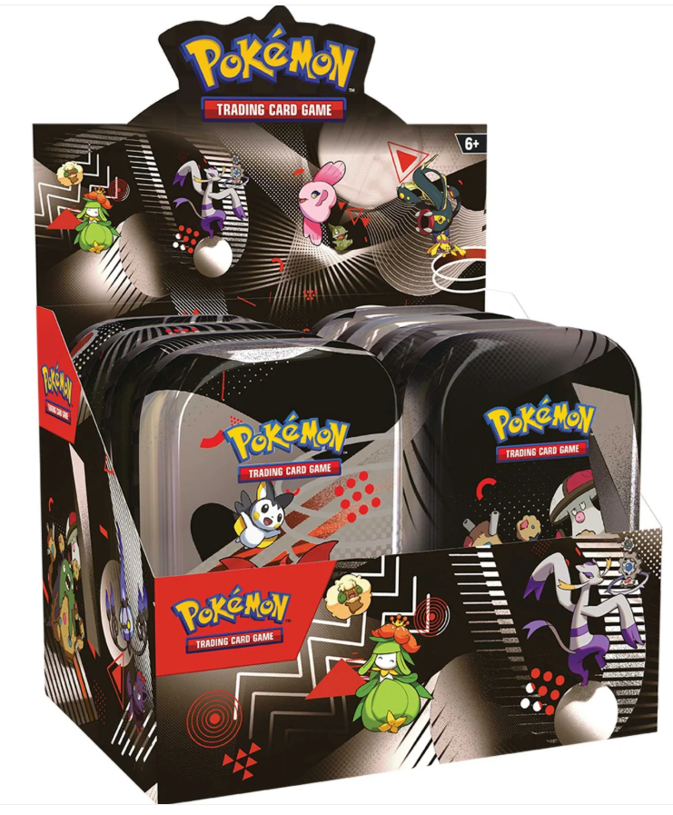 Pokémon TCG: Scarlet & Violet 10.5 - Black Bolt & White Flare - Unova Mini Tin - Sealed Assorted Display