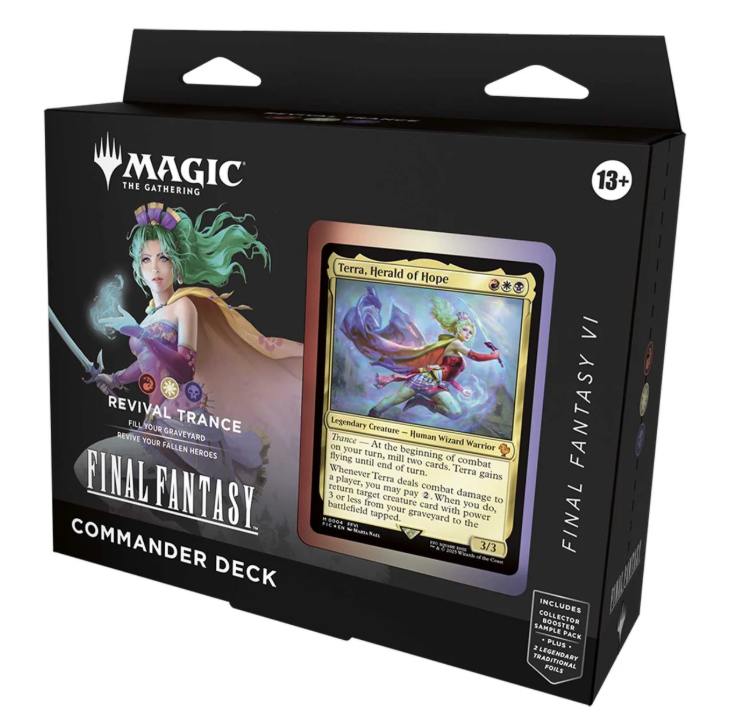 Magic: The Gathering: Final Fantasy Commander Deck (choose your deck)