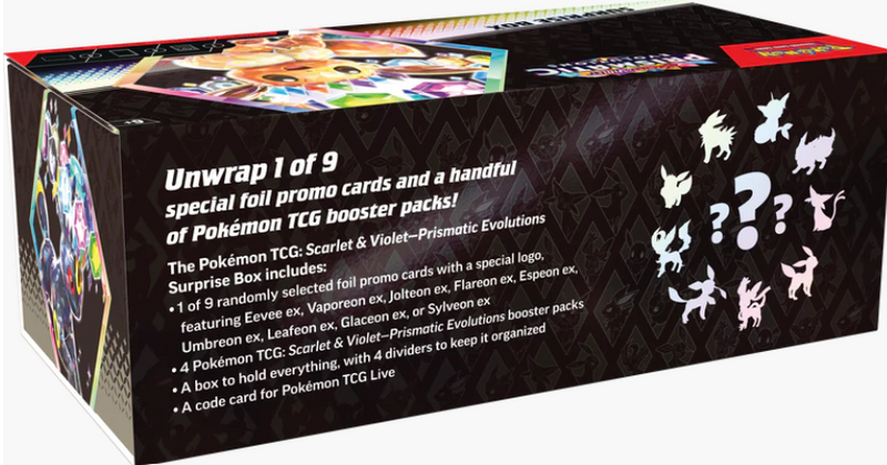 Pokemon - Scarlet & Violet - Prismatic Evolutions - Surprise Box Collection