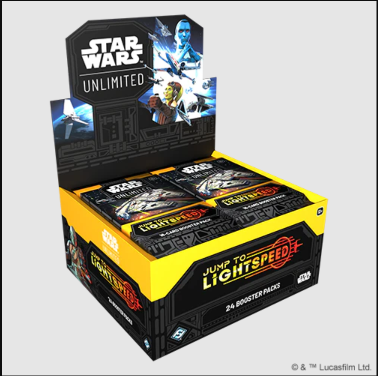 Star Wars: Unlimited Jump to Lightspeed Booster Box (24 Packs)