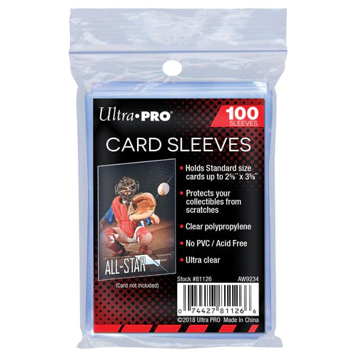 Ultra Pro - Standard Soft Sleeves (100 Count)