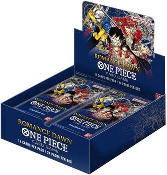One Piece OP01 - Romance Dawn Sealed Booster Box (24 Booster packs)
