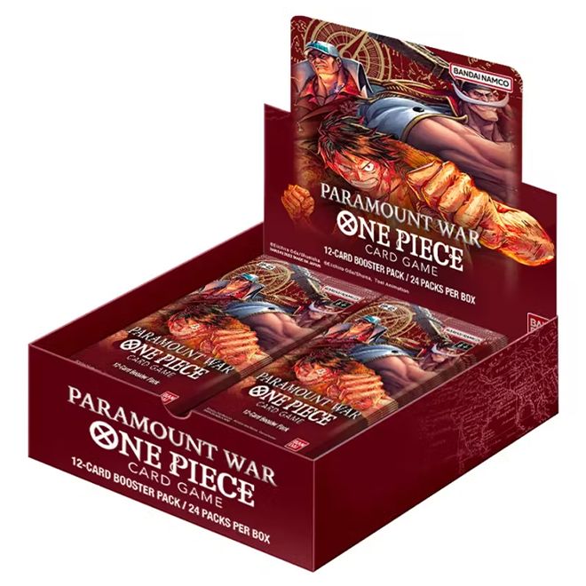 One Piece OP02 - Paramount War Sealed Booster Box (24 Booster packs)