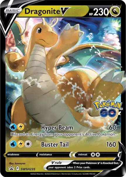 Pokemon - Pokemon GO - Premier Ball Deck Holder Collection Dragonite VSTAR