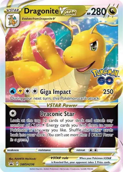 Pokemon - Pokemon GO - Premier Ball Deck Holder Collection Dragonite VSTAR