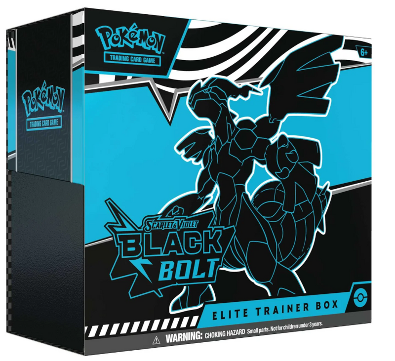 Pokémon TCG: Scarlet & Violet 10.5 - Black Bolt - Elite Trainer Box Zekrom