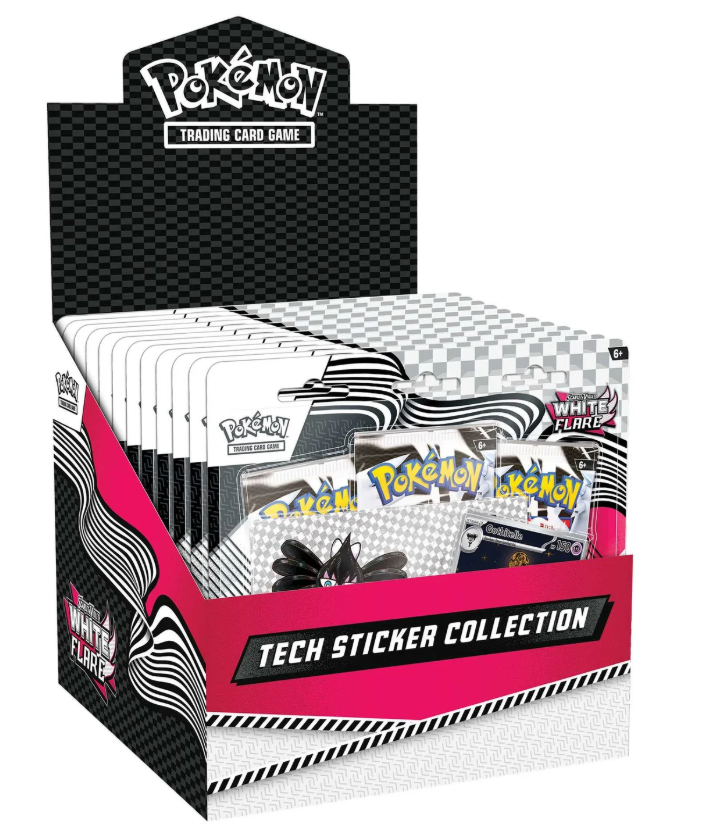 Pokémon TCG: Scarlet & Violet 10.5 - White Flare - Tech Sticker Collection Gothitelle Sealed Display