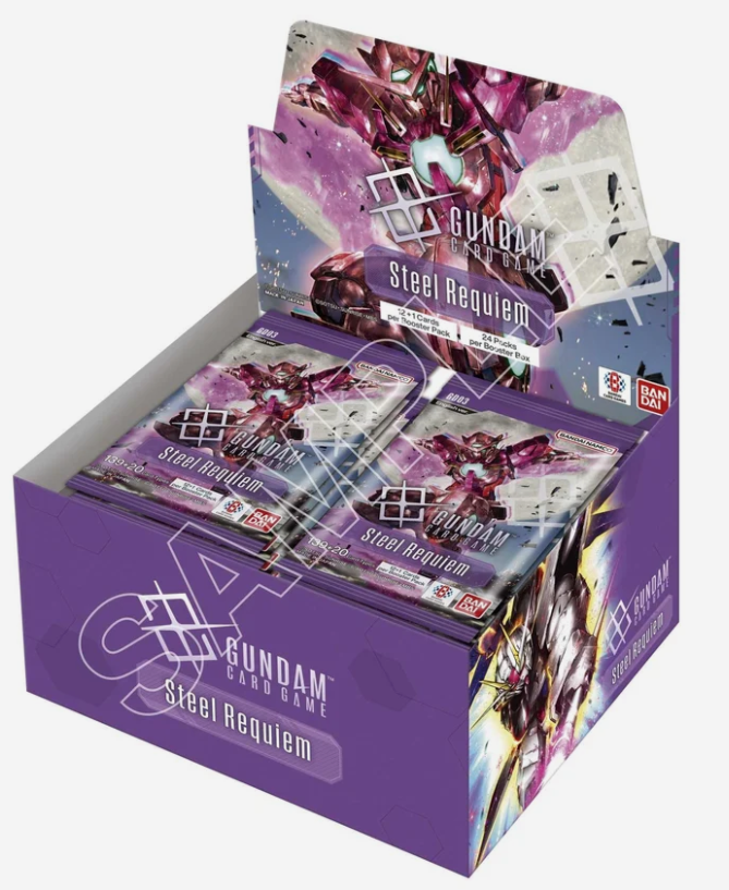 Gundam Card Game: Booster Box (GD03) Steel Requiem
