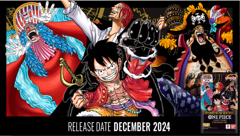 One Piece OP09 Emperors In The New World Booster Box (24 Booster packs)