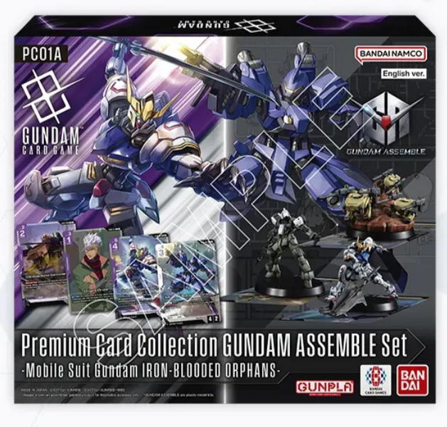Gundam Card Game 01、02、04未開封boxテープ付きセット Gundam Card Game: Premium Collection Gundam Assemble Set (PC01A
