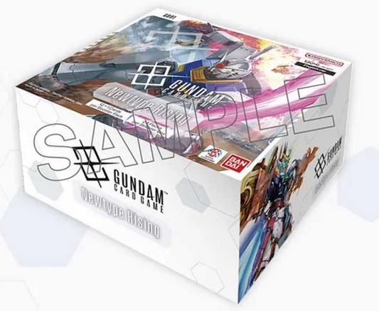 Gundam Card Game Booster Box GD01 Newtype Rising