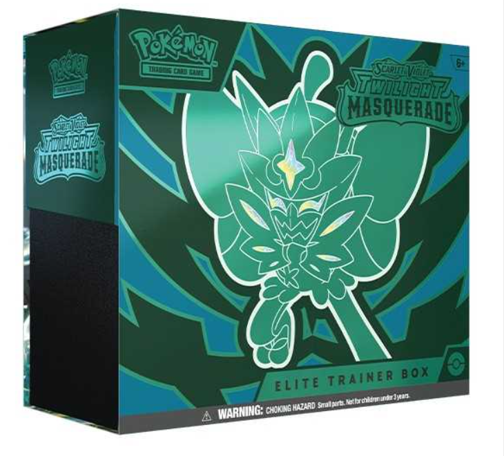 Pokémon TCG: Scarlet & Violet - Twilight Masquerade - Elite Trainer Box