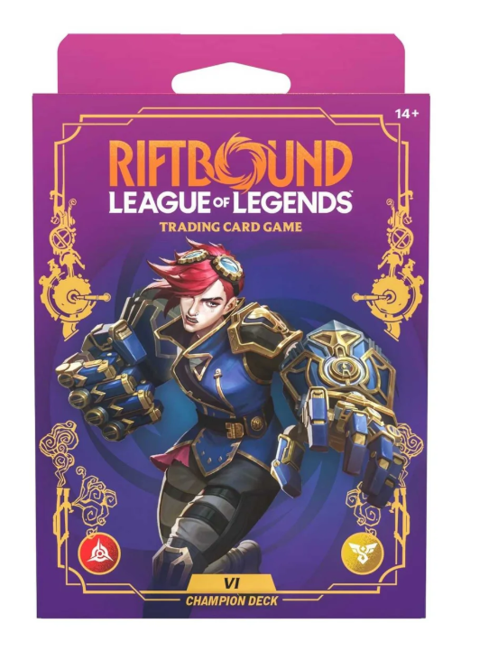 Riftbound: League of Legends Trading Card Game - Unleashed Champion Deck - Vi