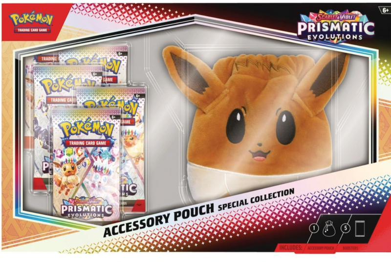 Pokémon TCG: Scarlet & Violet 8.5 – Prismatic Evolutions - Accessory Pouch Special Collection
