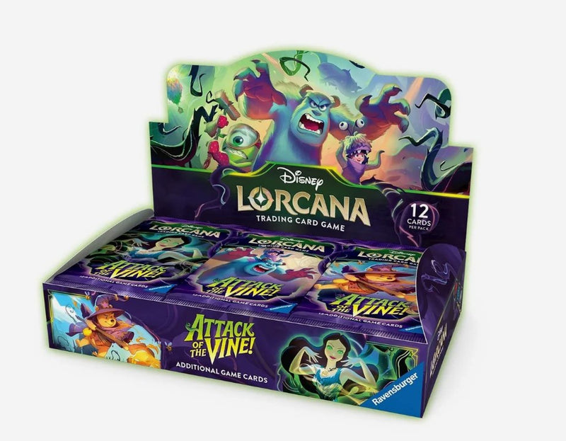 Disney Lorcana Attack of the Vine Booster Box