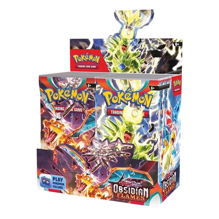Pokemon Scarlet & Violet Obsidian Flames - Booster Box