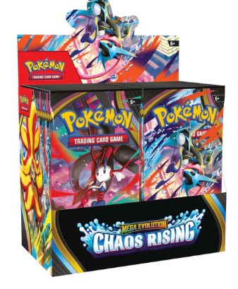 Pokémon TCG: Mega Evolution Chaos Rising - Boosters Display CDU