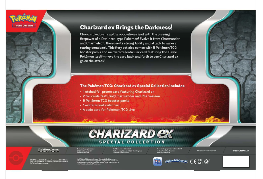 Pokémon TCG: Charizard ex Special Collection Box