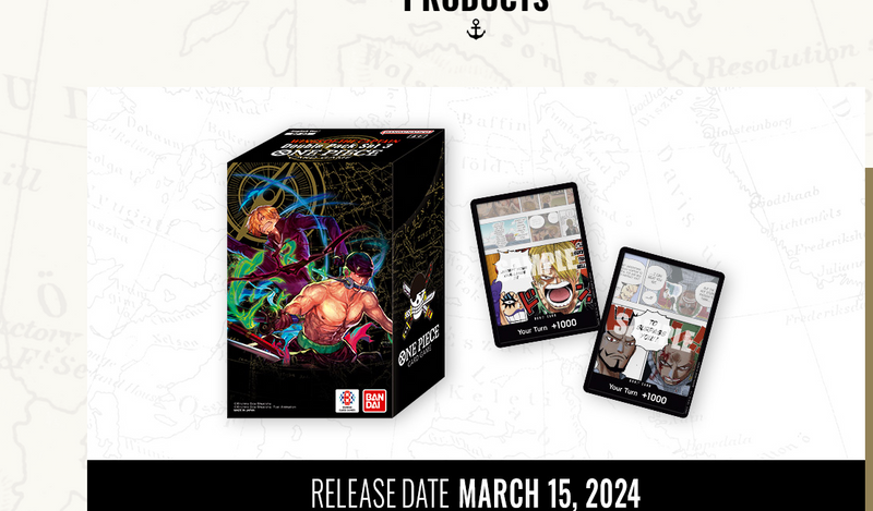 One Piece Card Game - Double Pack Set Vol.3 (DP03)