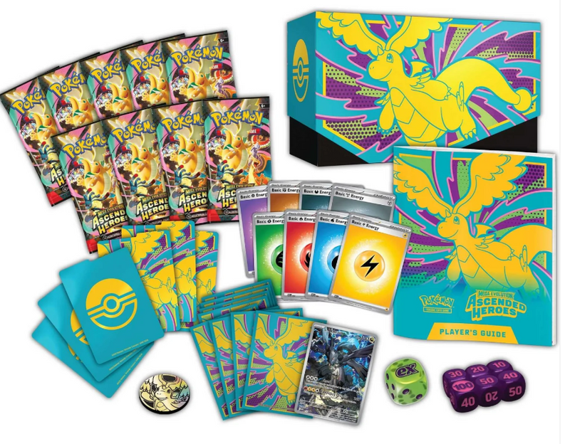 Pokémon TCG: Mega Evolution Ascended Heroes - Elite Trainer Box