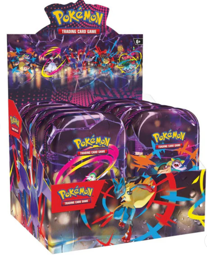 Pokémon TCG: Mega Heroes - Mini Tins Assorted Sealed Display