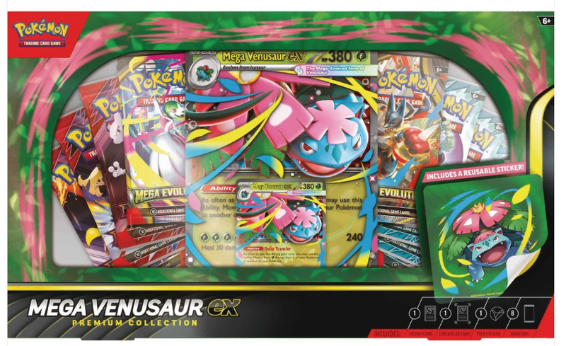 Pokémon TCG: Mega Venusaur ex Premium Collection