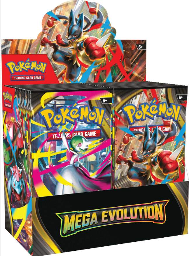 Pokémon TCG: Mega Evolution - Booster Box Display