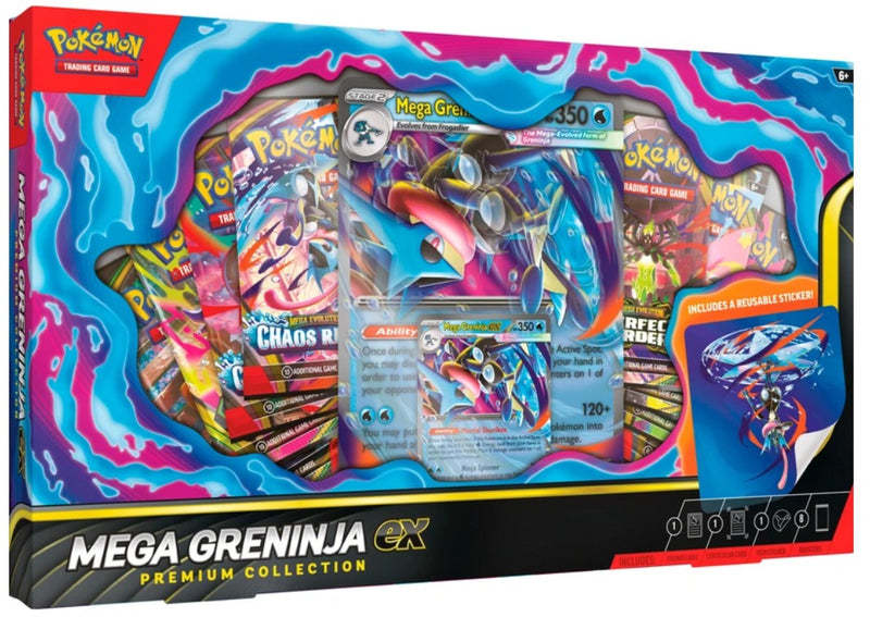 Pokémon TCG: Mega Greninja ex Premium Collection Box