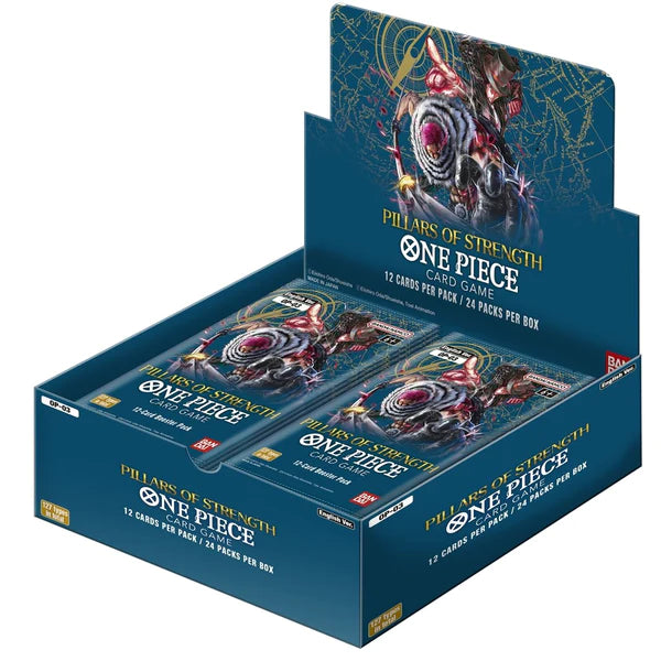 One Piece OP03 - Pillars of Strength Booster Box (24 Booster packs)