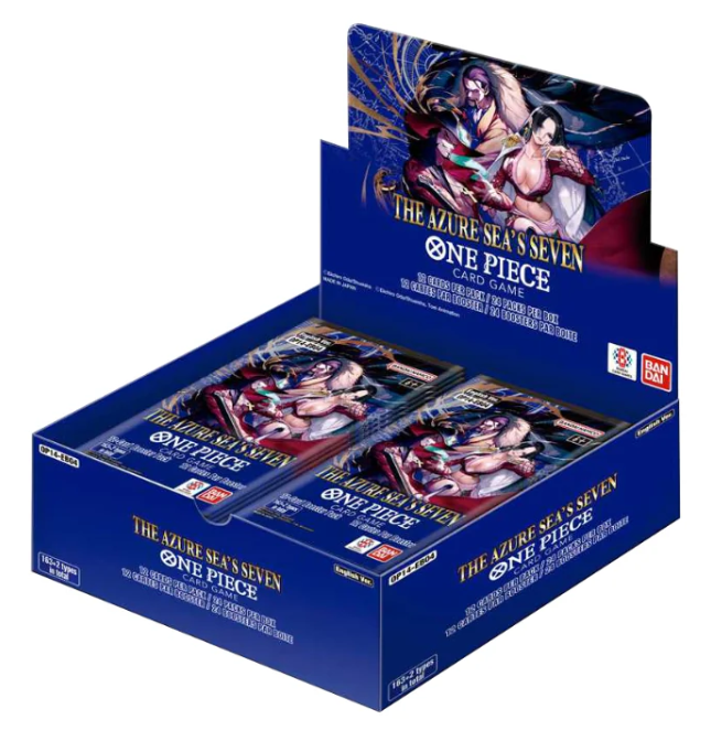One Piece OP14 The Azure Sea's Seven Booster Box (24 Booster packs)