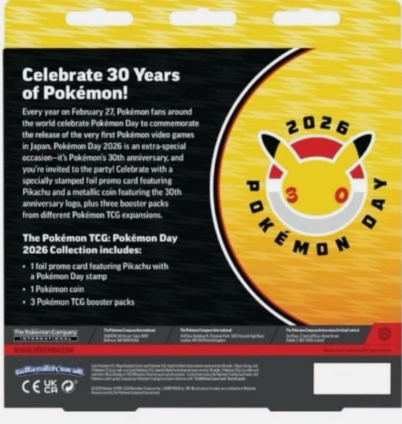Pokémon TCG: Pokemon Day 2026 Collection