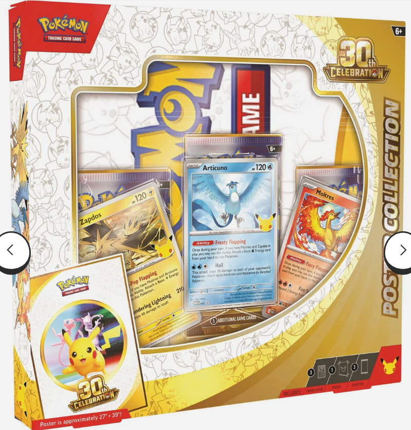 Pokémon TCG: Poster Collection - 30th Celebration