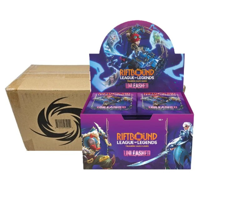 Riftbound: League of Legends Trading Card Game - Unleashed Booster Box Case