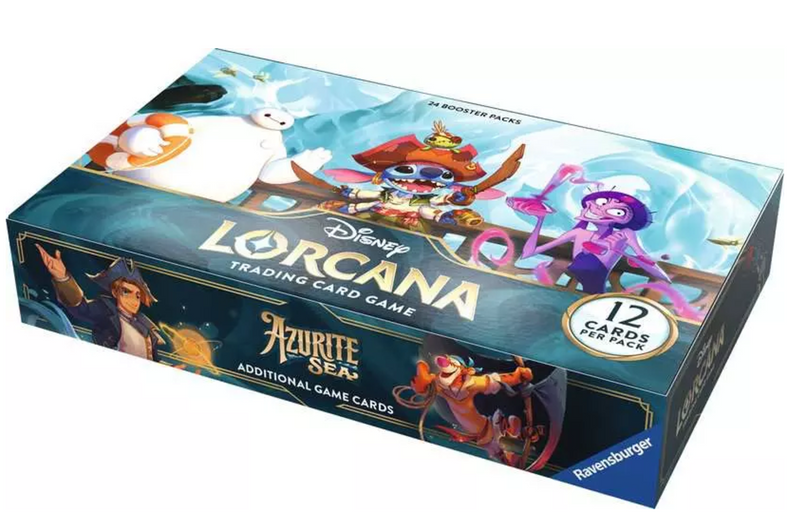 Disney Lorcana Azurite Sea Booster Box