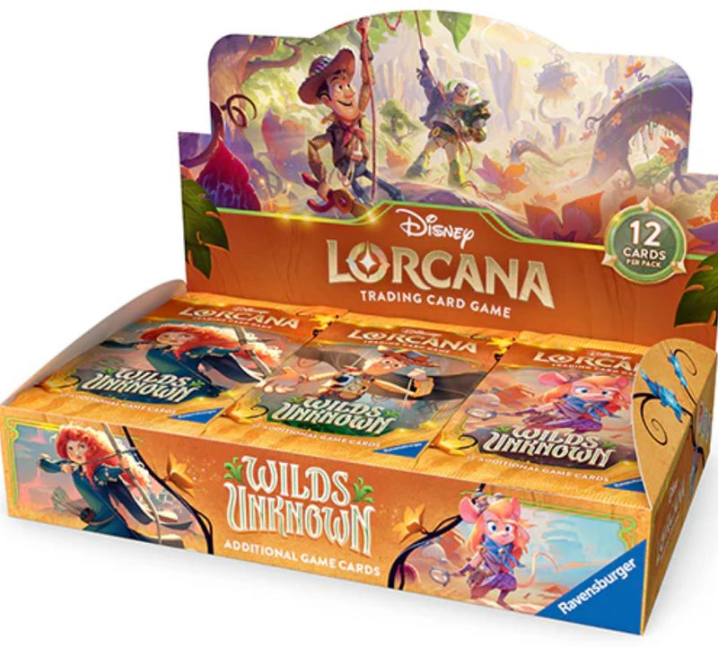 Disney Lorcana Wilds Unknown Booster Box