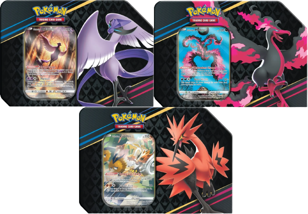 Pokémon TCG: Sword & Shield 12.5 Crown Zenith 7" Tin Set ( 1 of each tin)