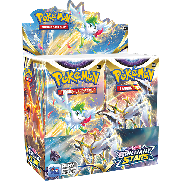 Pokemon - Sword & Shield 9 Brilliant Stars - Booster Display (36 Count)