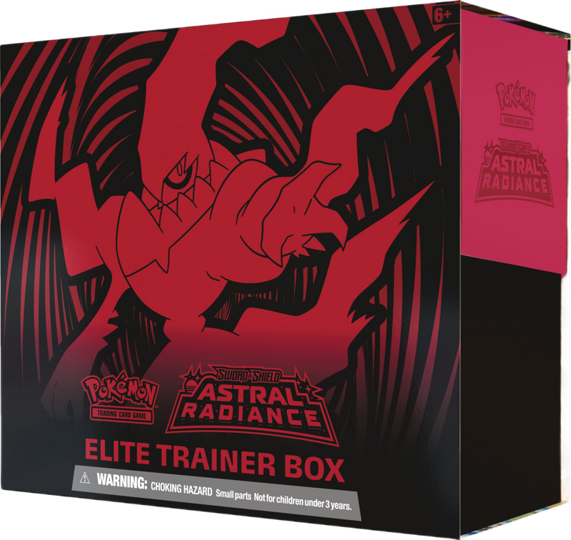 Pokemon Sword & Shield 10 Astral Radiance Elite Trainer Box ETB