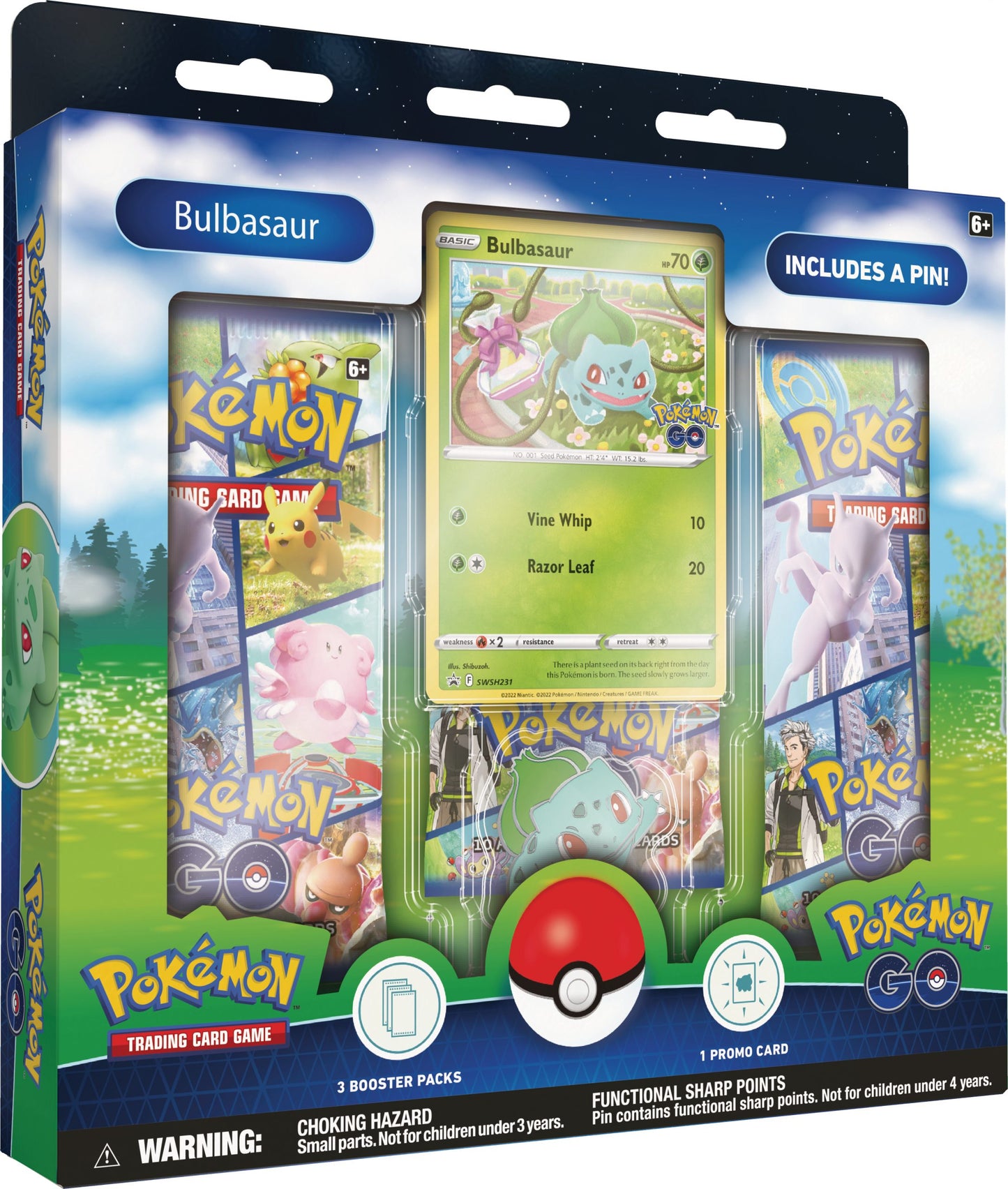 Pokemon GO Pin Collection Box (One of each box)