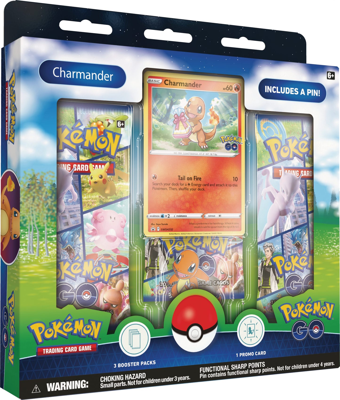 Pokemon GO Pin Collection Box (One of each box)