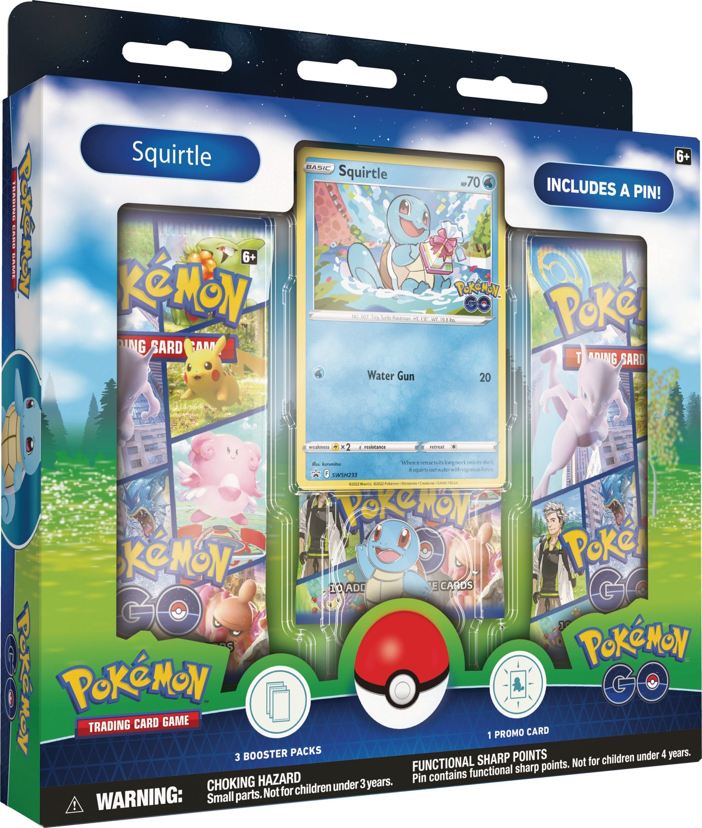 Pokemon GO Pin Collection Box (One of each box)