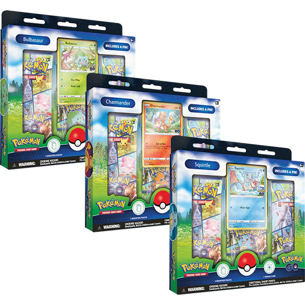 Pokemon GO Pin Collection Box (One of each box)